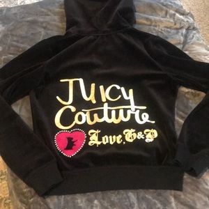 Juicy Couture Velour Jacket. Fits like a size SM!